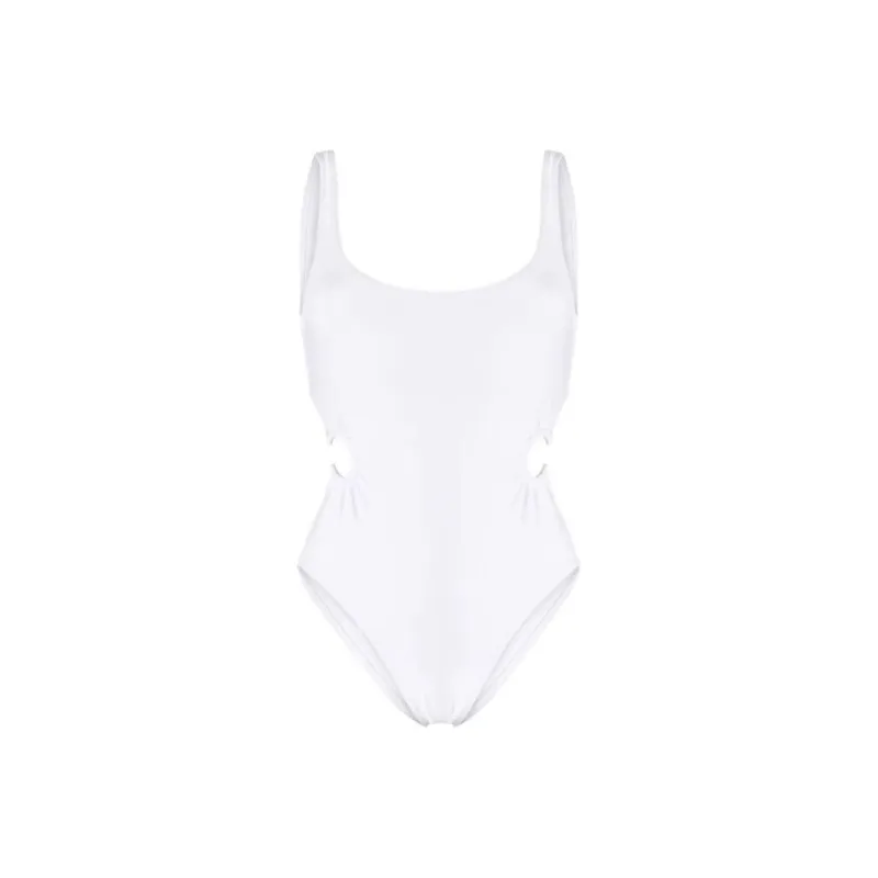 Chloe One-piece Swimsuit Women's White-0
