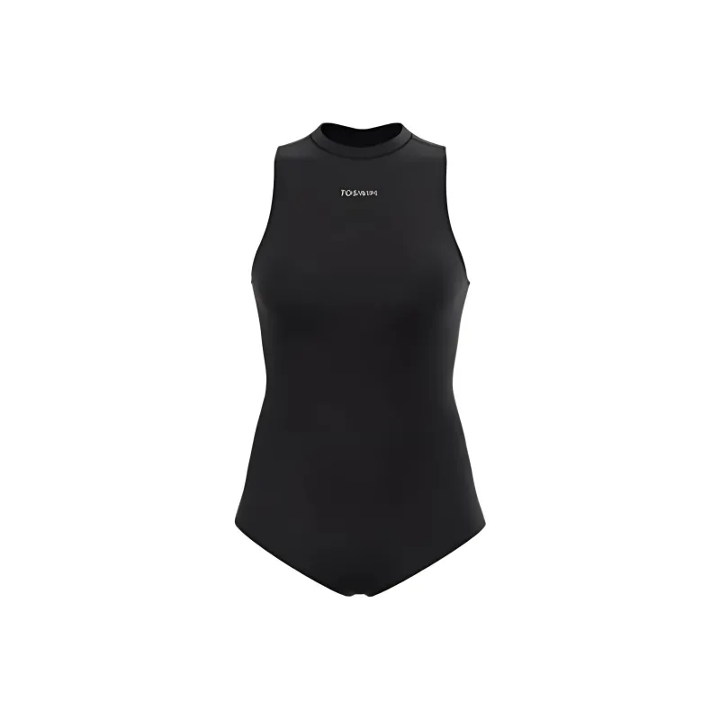 TOSWIM One piece Swimsuit Women's Black-0