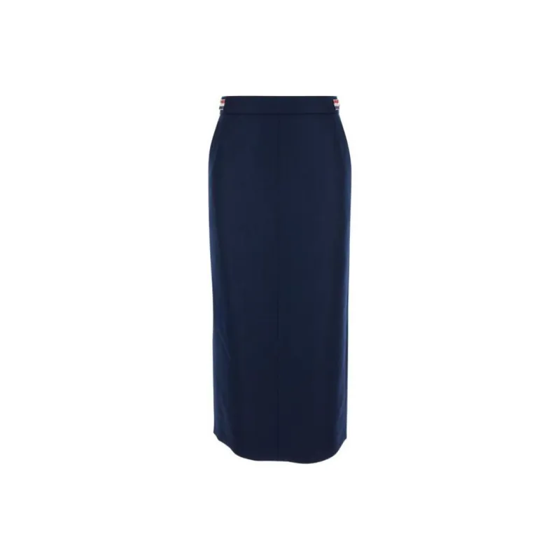 THOM BROWNE Stripe Detailed Skirt-0