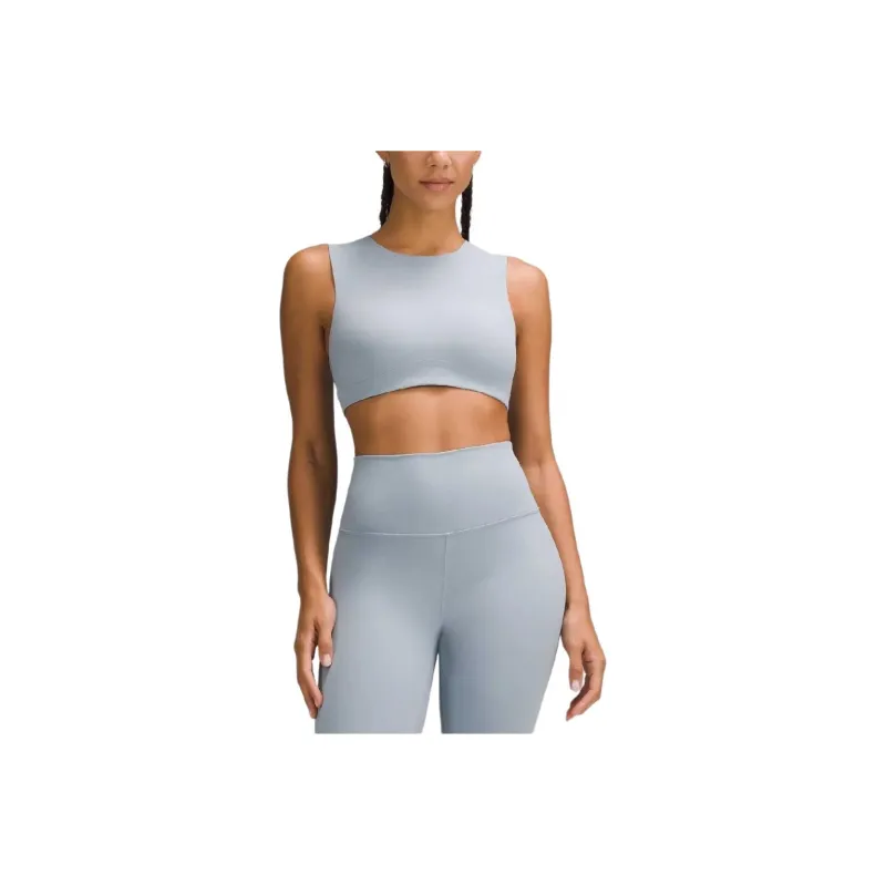 Lululemon SleevelessCrewneck Soft Foam Cup Light Support C/D Cup Sports Underwear Women's-2
