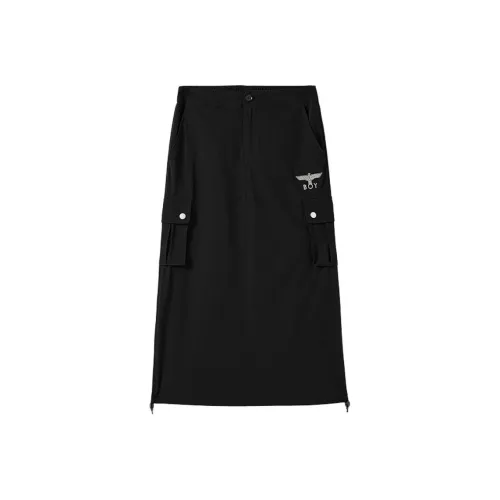 Boy London Casual Long Skirt Women's Black