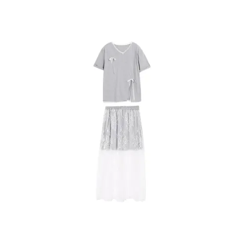 JOSR Two Piece Skirt Sets Women's