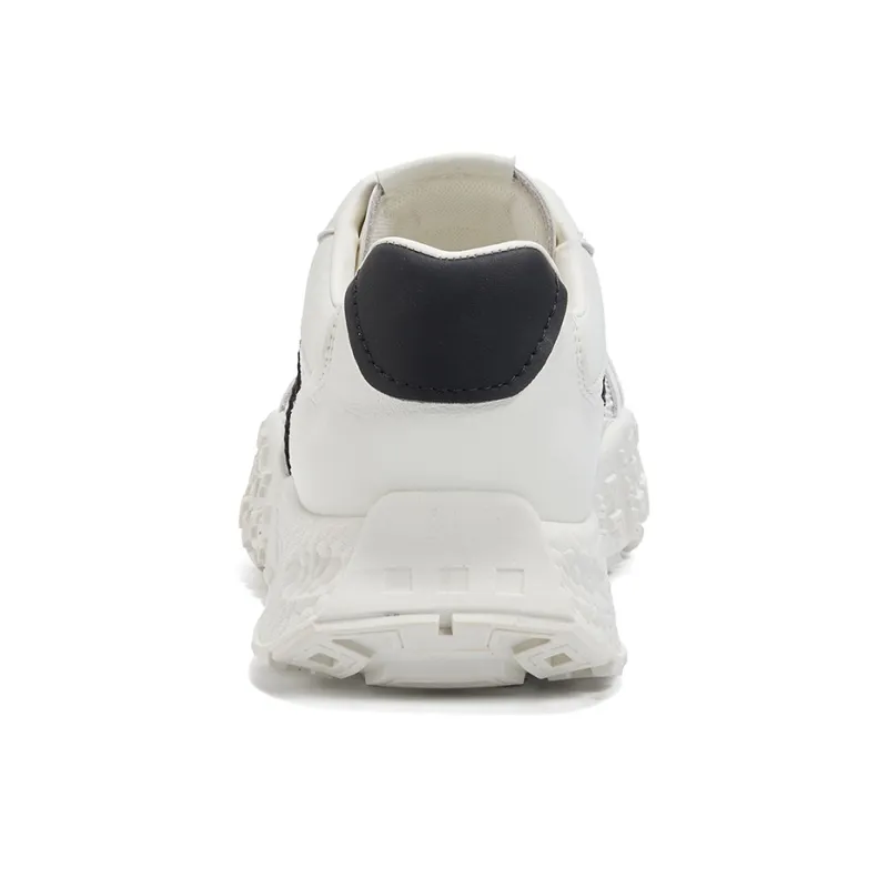 La Chapelle Slip Resistant, Abrasion Resistant, Breathable, Lightweight Low Top Casual Shoes Women's White Black-4