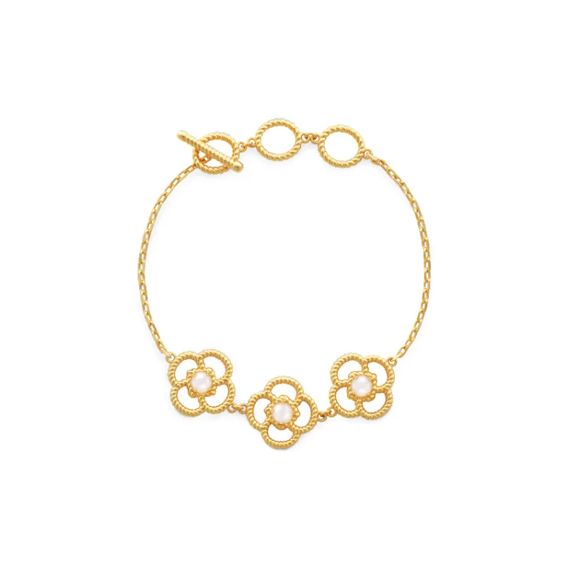 BAODEYI 18K Gold Plated Copper Bracelets Unisex-0