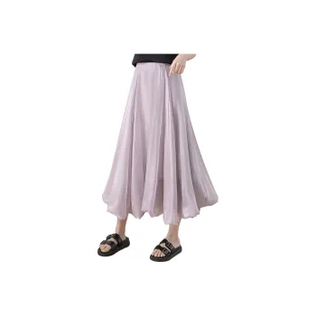 Cypress House Casual Long Skirts Women's Light Purple