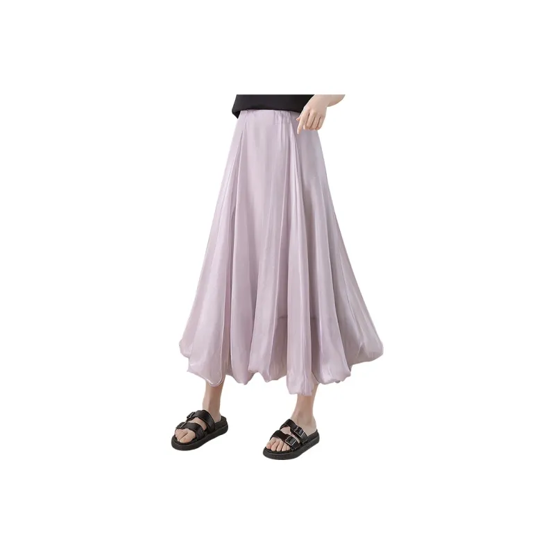 Cypress House Casual Long Skirt Women's Light Purple-0