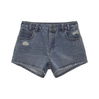 MATIN KIM Denim Shorts Women's Blue