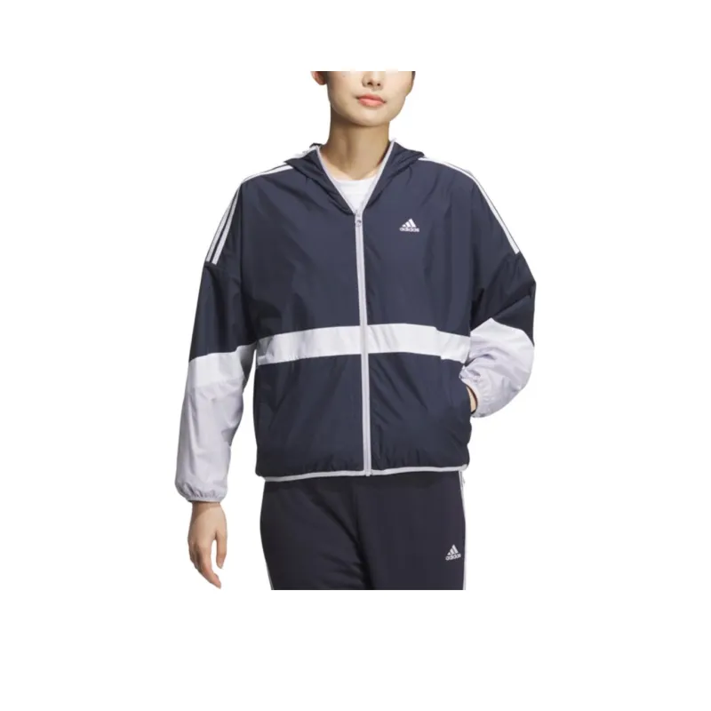 Adidas TEAM SS25 Trench Coat Women's Blue-0