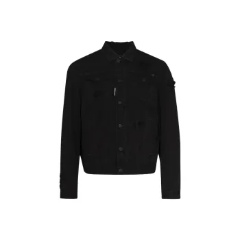 DSQUARED 2 SS22 Denim Jacket Men's Black