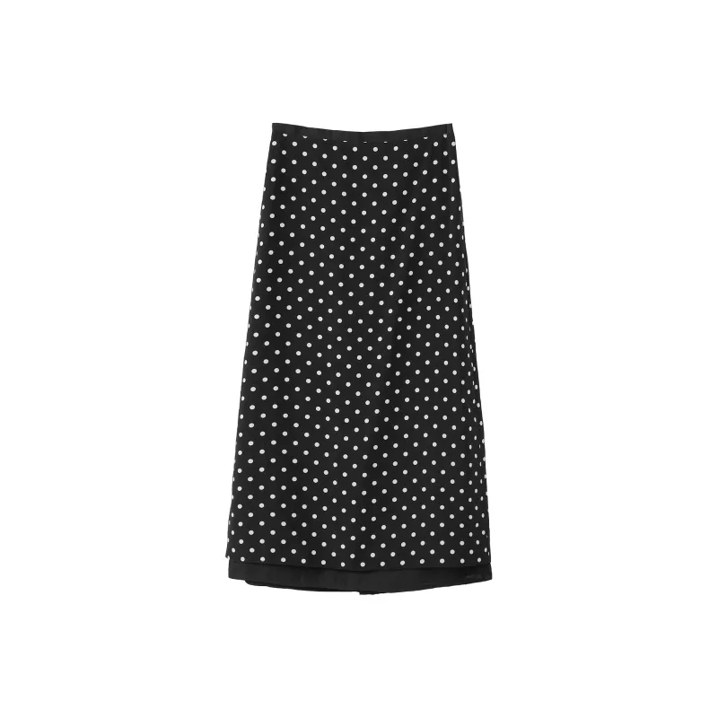 Fstudio Casual Long Skirts Women's-6