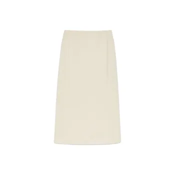 WEEKEND MaxMara Casual Long Skirt Women's White
