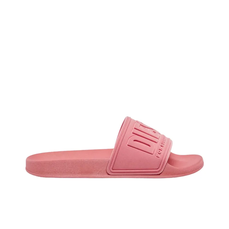 DIESEL Slide Slippers Women's Pink-1