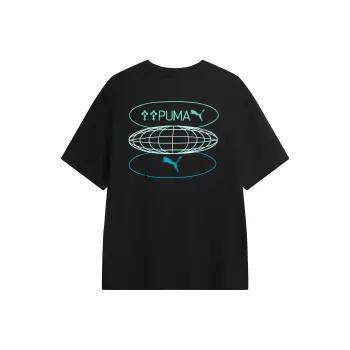 PUMA GRAPHICS 3 Circles Tee T Shirt Men's Black