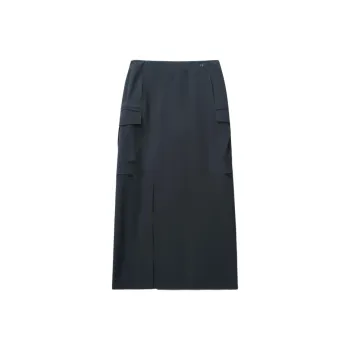 UPON PRO Casual Long Skirt Women's Extreme Night Black