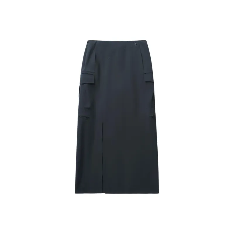 UPON PRO Casual Long Skirt Women's Extreme Night Black-0