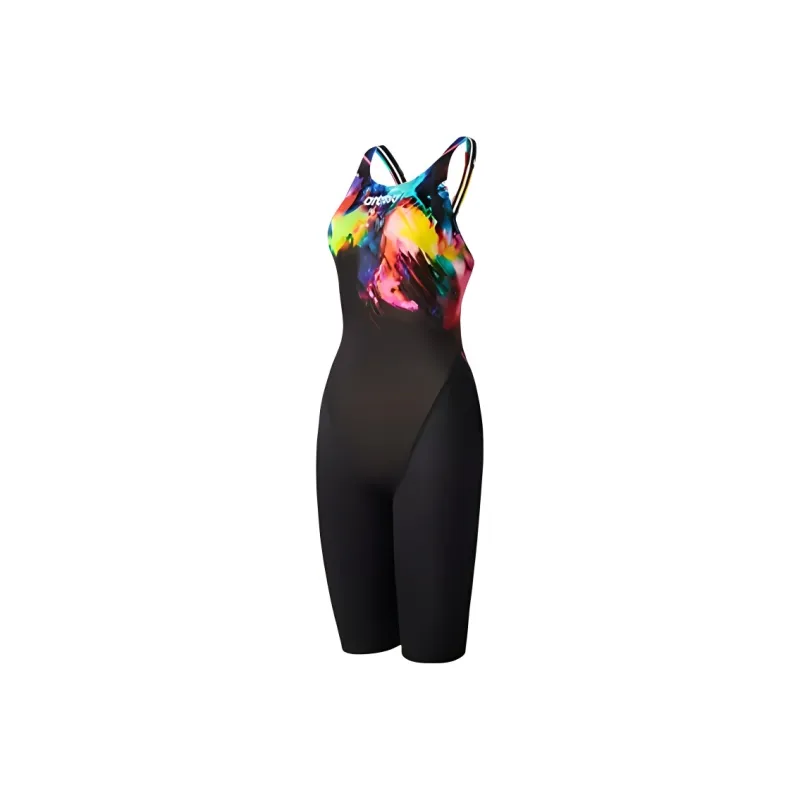 Arena One piece Swimsuit Low Elasticity Fabric, Consider 1 Size Up For First Time Wearers Women's-2