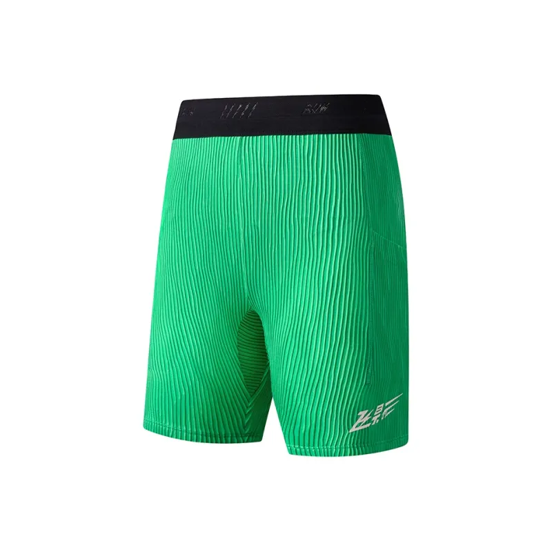 QIAODAN Feiying Sports Shorts Men's Turquoise Lotus Green/Black White-0