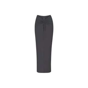 SKIMS Casual Long Skirt Women's GRAPHITE/Graphite