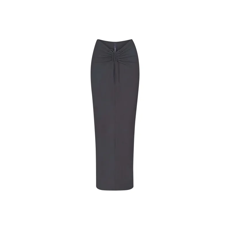 SKIMS Casual Long Skirt Women's GRAPHITE/Graphite-0