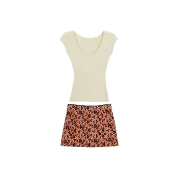 HUINIAN Two Piece Skirt Sets Women's
