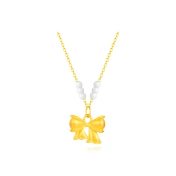 Master Kim White Jade Bodhi Necklaces Women's