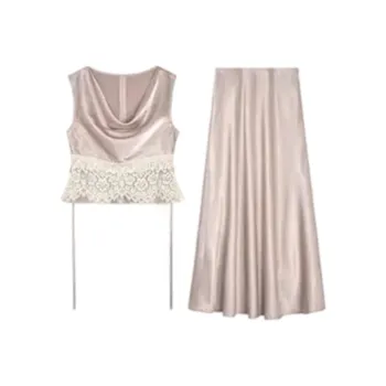 LEMON FAIRY Two Piece Skirt Sets Women's