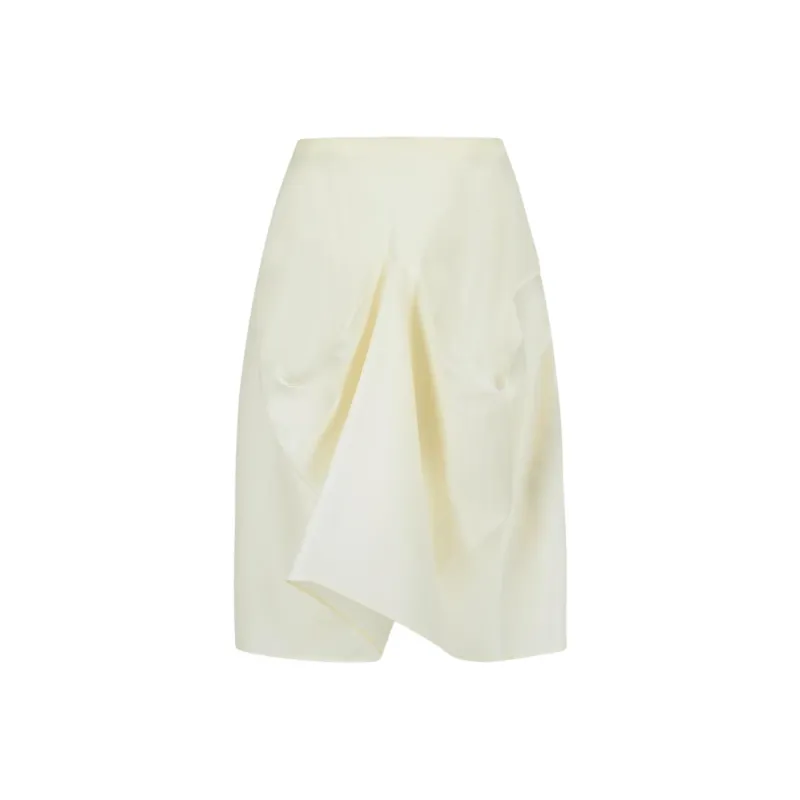 KHAITE Sawyer Midi Skirt-0