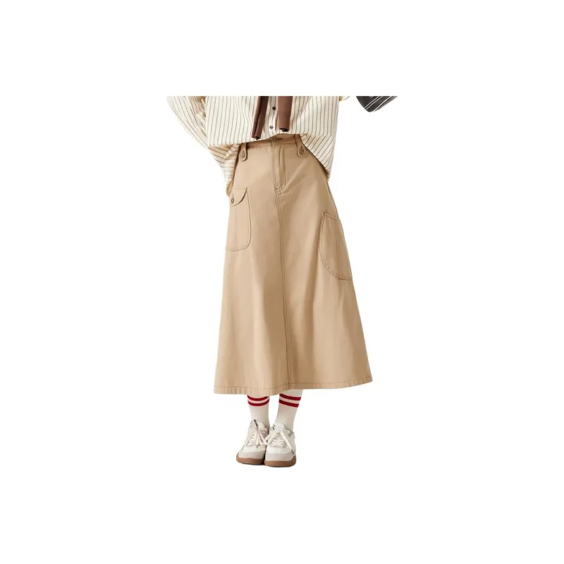 ZIHAN Casual Long Skirt Women's-0