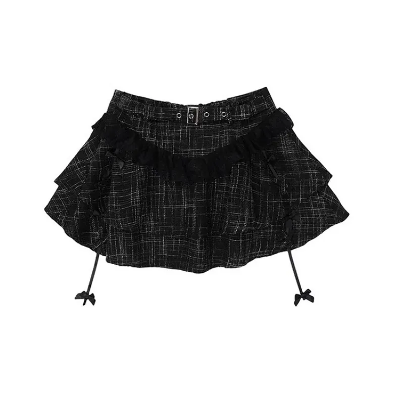 SONDR Casual Short Skirts Women's Black-0