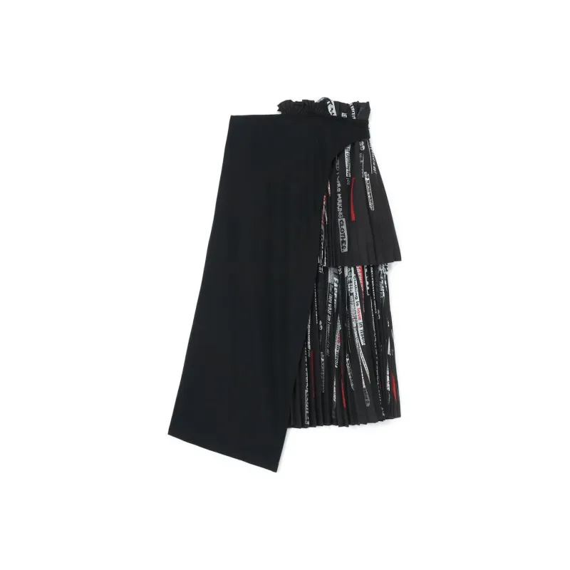Yohji Yamamoto Casual Long Skirts Women's Black-0