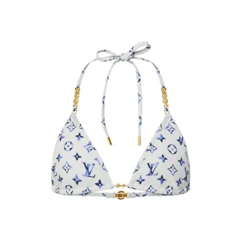 LOUIS VUITTON SS25 Bikini Women's Gasoline Blue