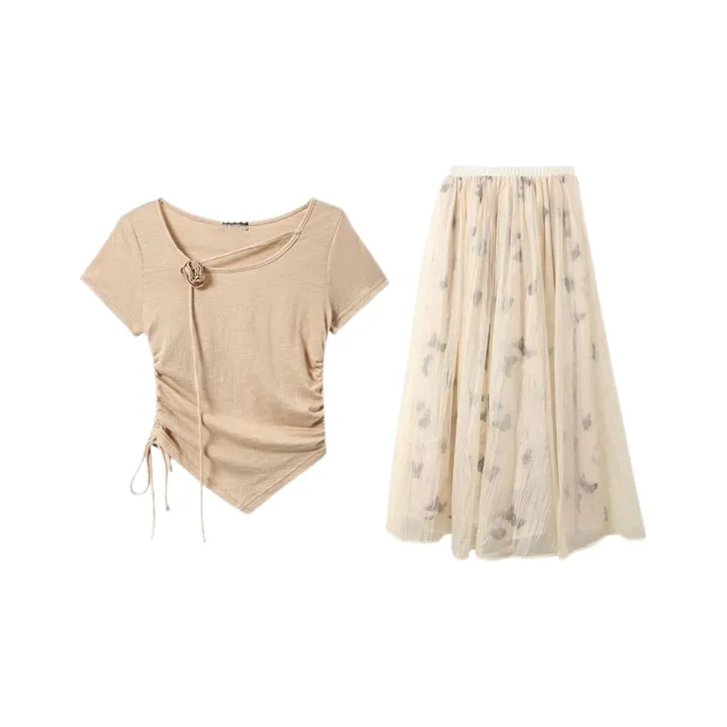 ABBY GODDESS Two Piece Skirt Sets Women's-0
