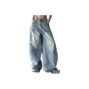 PLUSONEONE+ Jeans Women's Light Blue