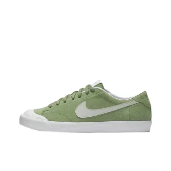 Nike Zoom All Court Anti Slip Wear Resistant Low Top Skateboard Shoes Men's Green