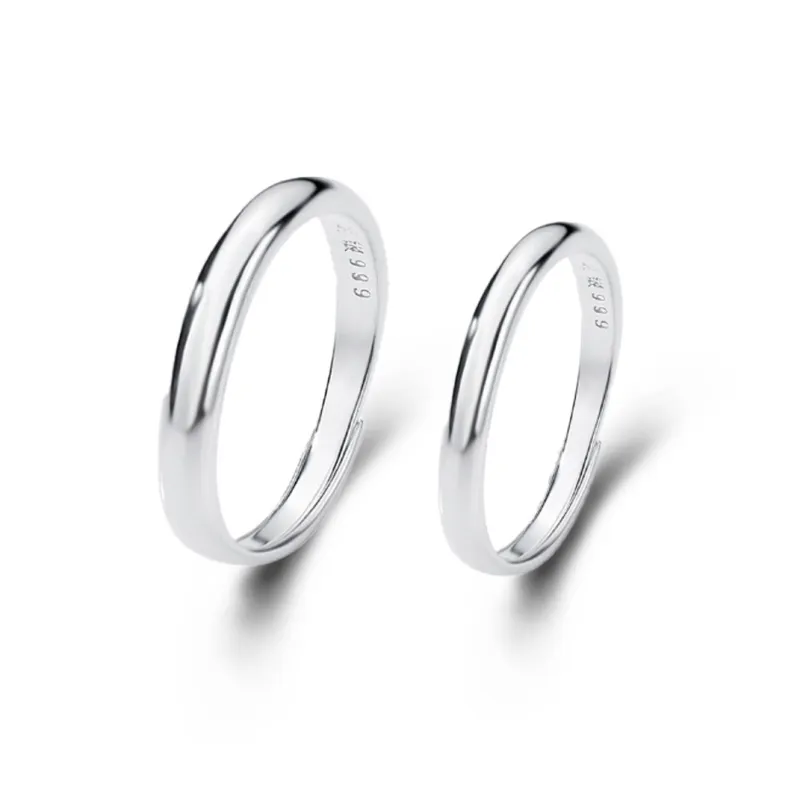 AEMC S999 Fine Silver Rings Unisex-0