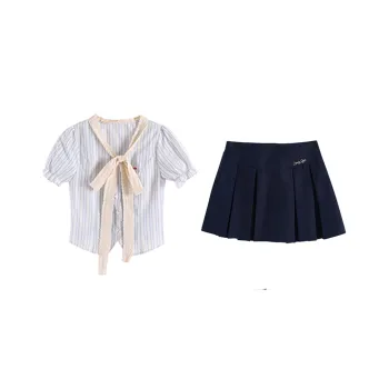 SNZX Two Piece Skirt Sets Women's