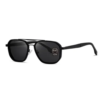YALMY Metal Square Ink Lenses Unisex