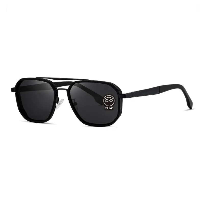 YALMY Metal Square Ink Lenses Unisex-0