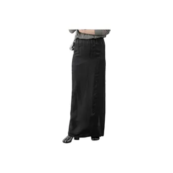 MM6 Maison Margiela Casual Long Skirts Women's Black