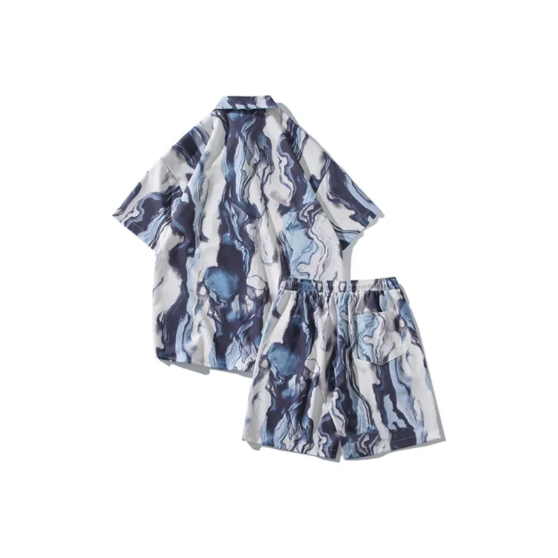 Fakeyoung Shirt Matching Set Unisex-7