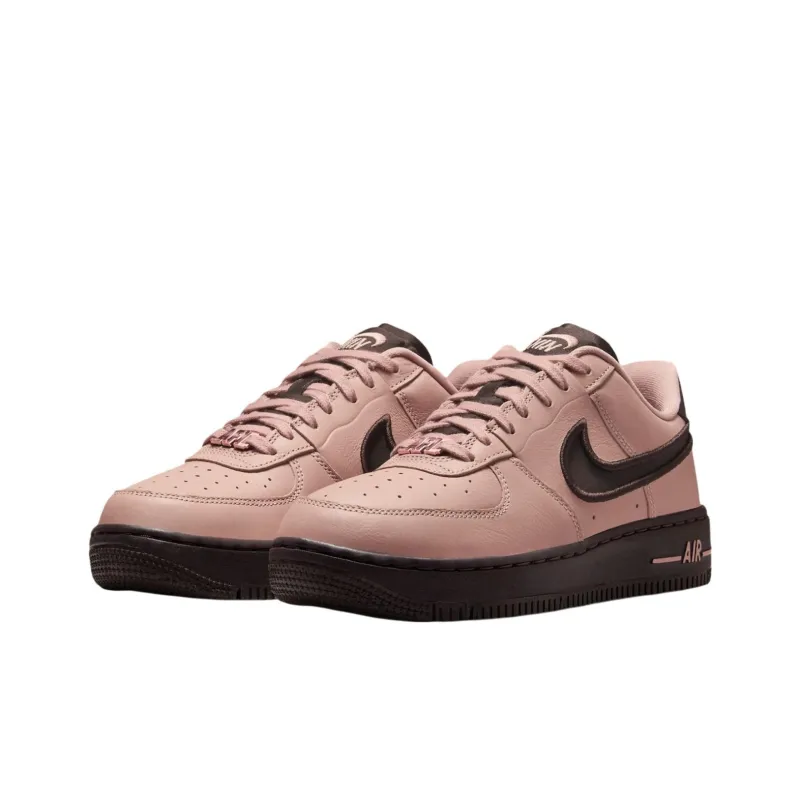Nike Air Force 1 Anti Slip Wear Resistant Low Top Skateboard Shoes Women's Pink-2