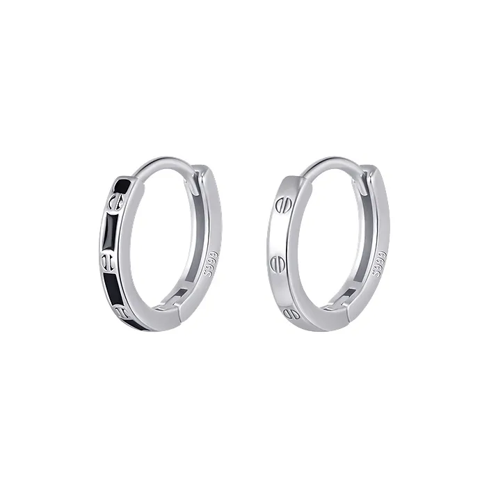 Daisy Dream 999 Fine Silver Earrings Unisex-5
