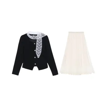 ERIRI Two Piece Skirt Sets Women's