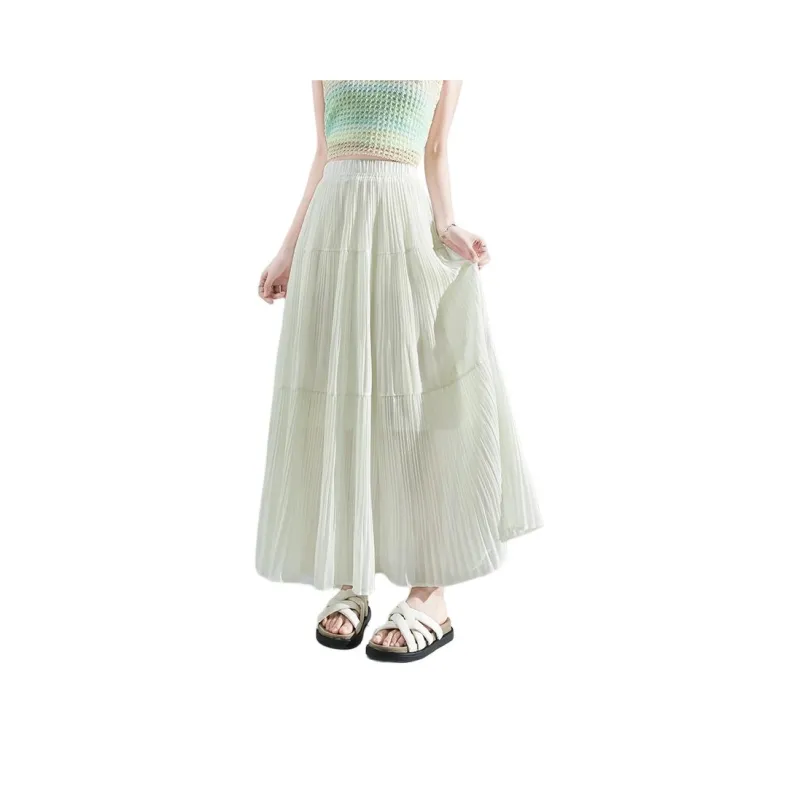 Mm Casual Long Skirts Women's-7