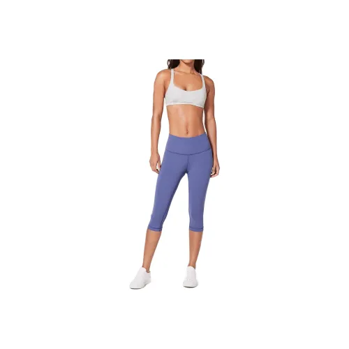 Lululemon Free To Be Bra Sports Underwear Women's Gray White Airflow