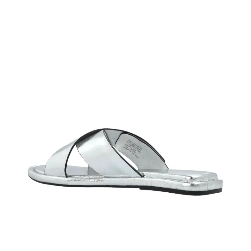 TORY BURCH Slide Slippers Women's Silver-2