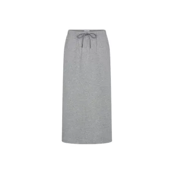 URBAN REVIVO Casual Long Skirt Women's Colorful Gray