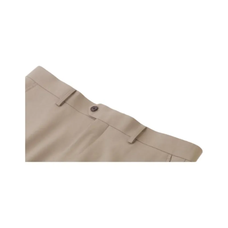 Yiwen Suit Trousers Men Khaki-5