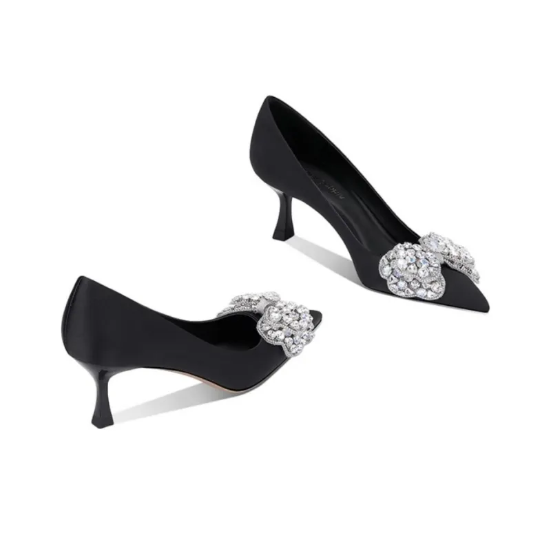 JESSICA SOPHIA Slim Heel High Heels 5.5cm Women's-6