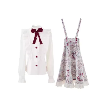 LEMON FAIRY Two Piece Skirt Sets Women's